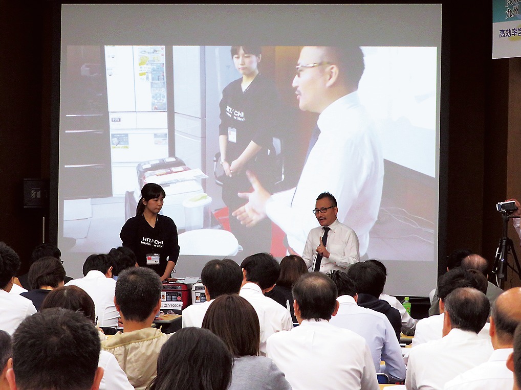 福岡会場で好評だった炊飯器トークセミナーの様子