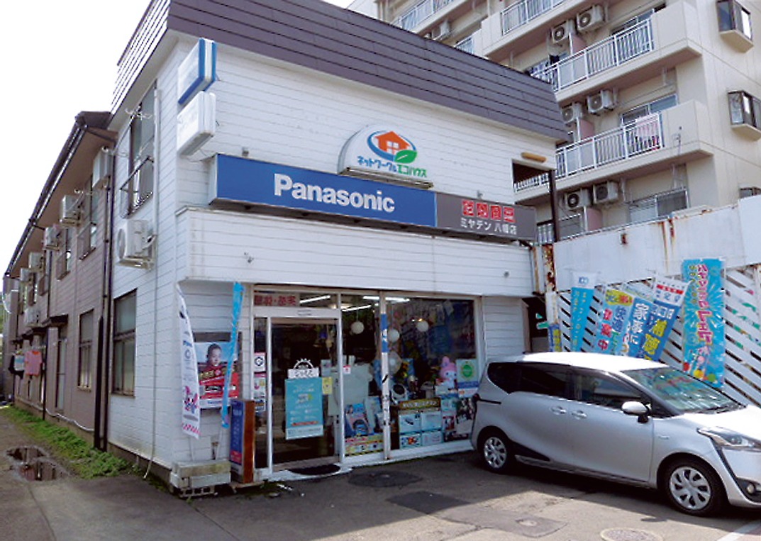 今後は暖房エアコンなどの販売に注力するミヤデン本部店