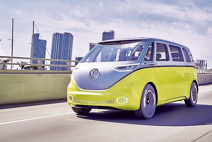 4Dライダーを搭載するVWのEV「ID Buzz」