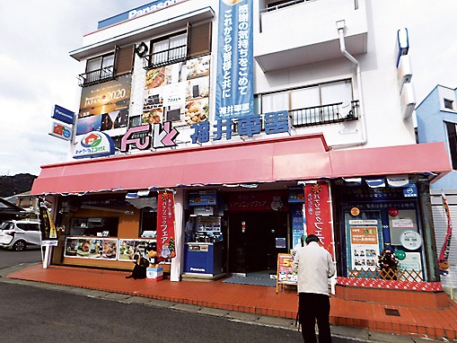 テレビなどに力を入れる福井電器の店舗