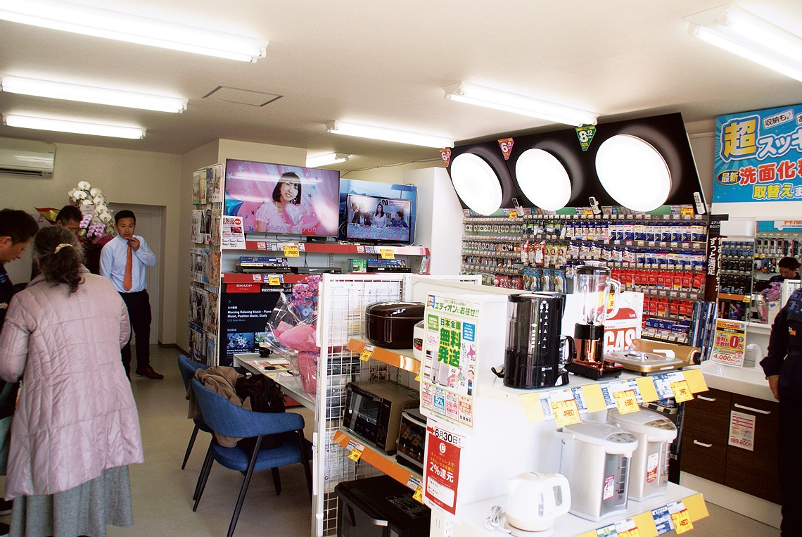 エディオン高松牟礼店の店内