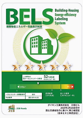 BELSの認証プレート