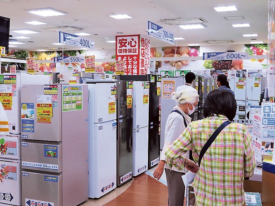 冷蔵庫、テレビの動きが好調なベスト電器福岡本店