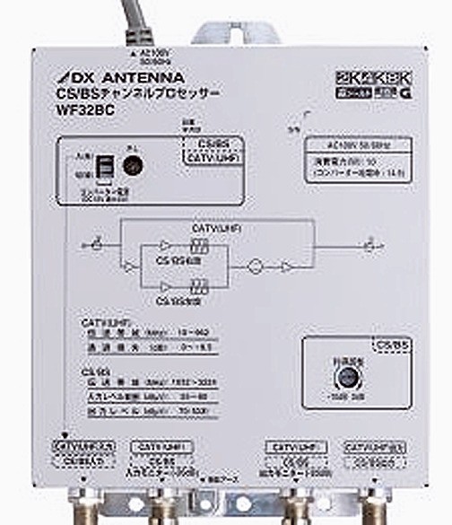 CS／BSチャンネルプロセッサ「WF32BC」