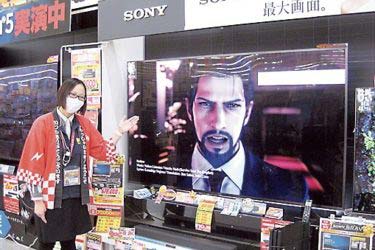 大画面4Kテレビが人気を集める