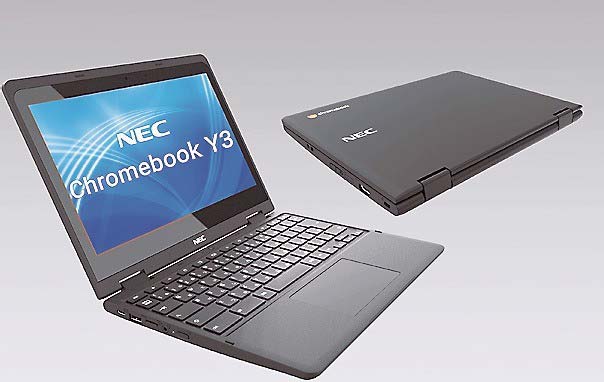 NECの学習用PC「Chromebook Y3」