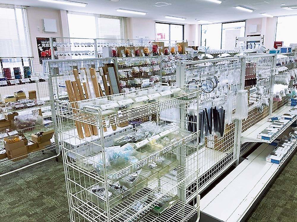 電子部品、制御部品が豊富な品ぞろえ