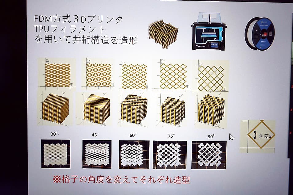 6月のオンラインROBOMECHワークショップで川上山形大学准教授が発表した異方性弾性構造体の開発成果