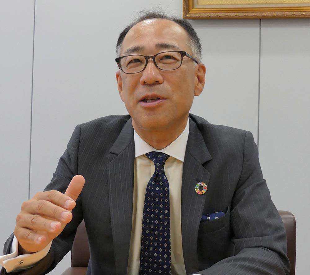 TISの岡本社長