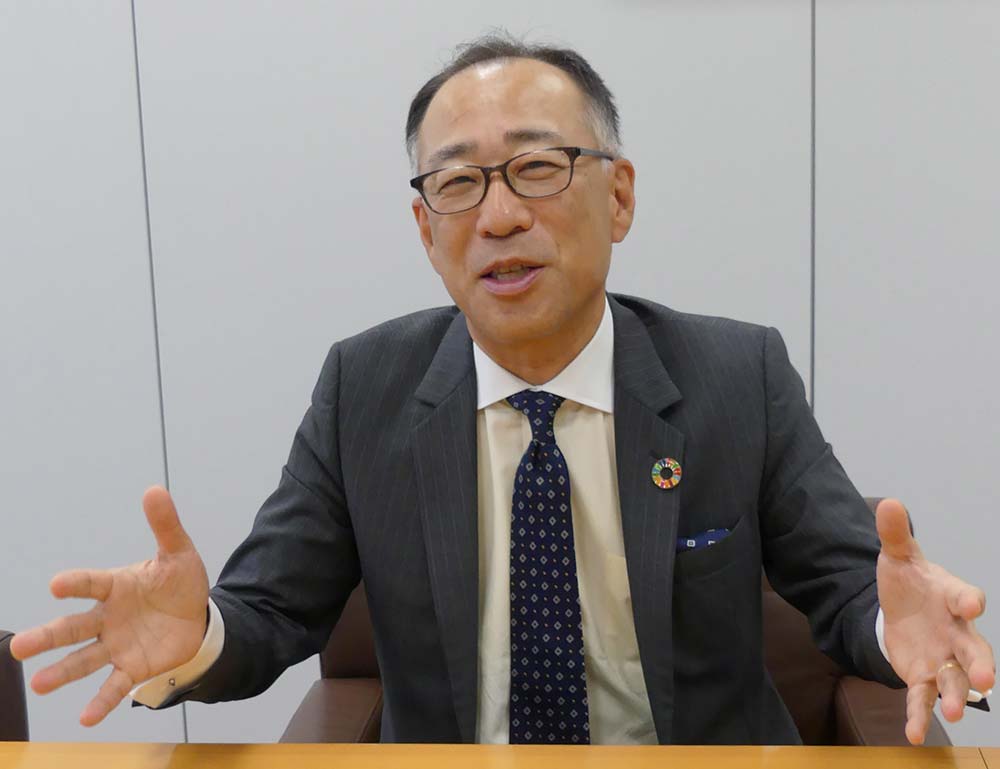 TISの岡本社長