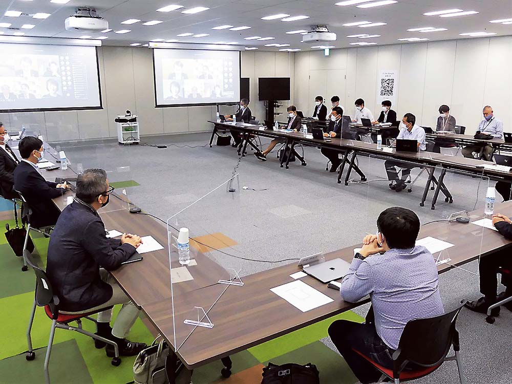 デジタル社会構想会議の初会合＝東京都千代田区