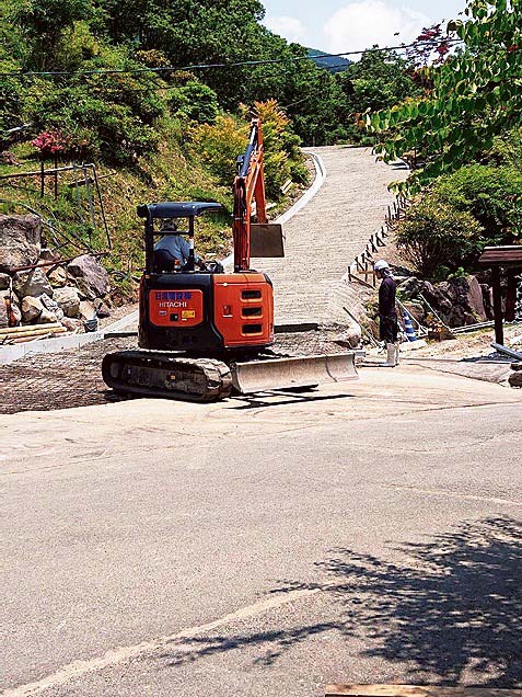 建設が進む山翠パワー