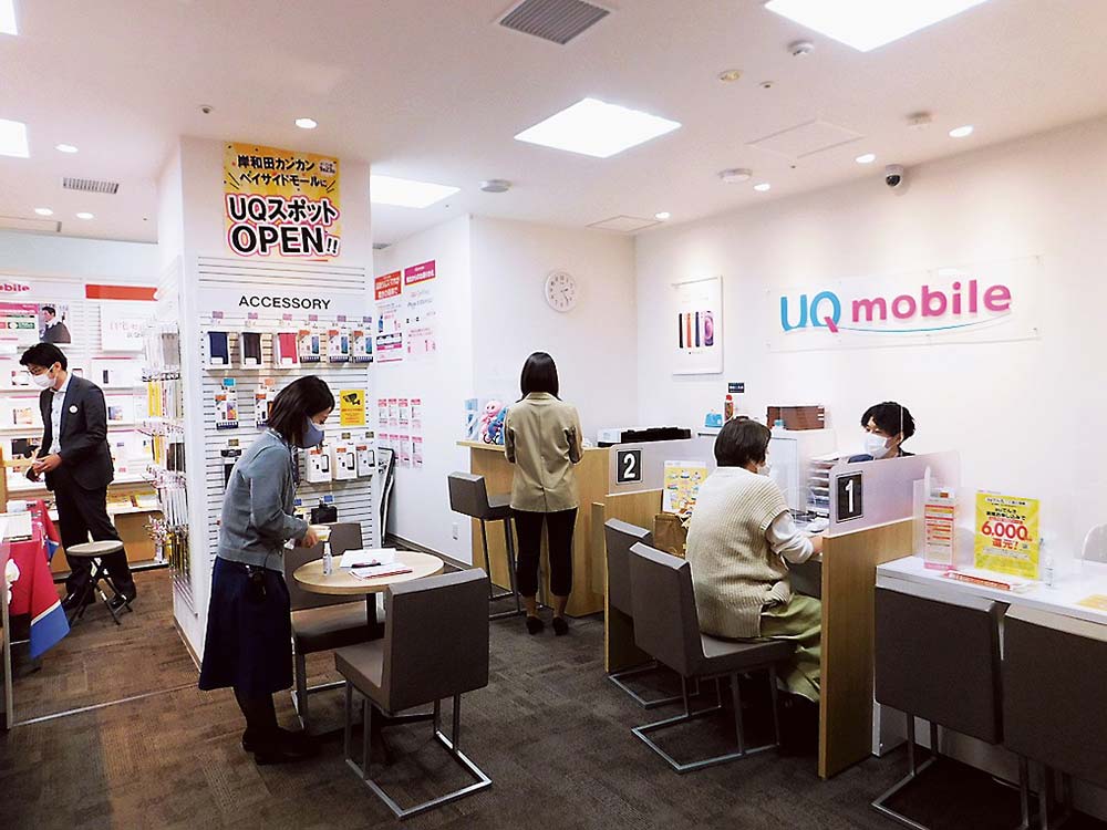 UQスポットでも来店客を誘導した