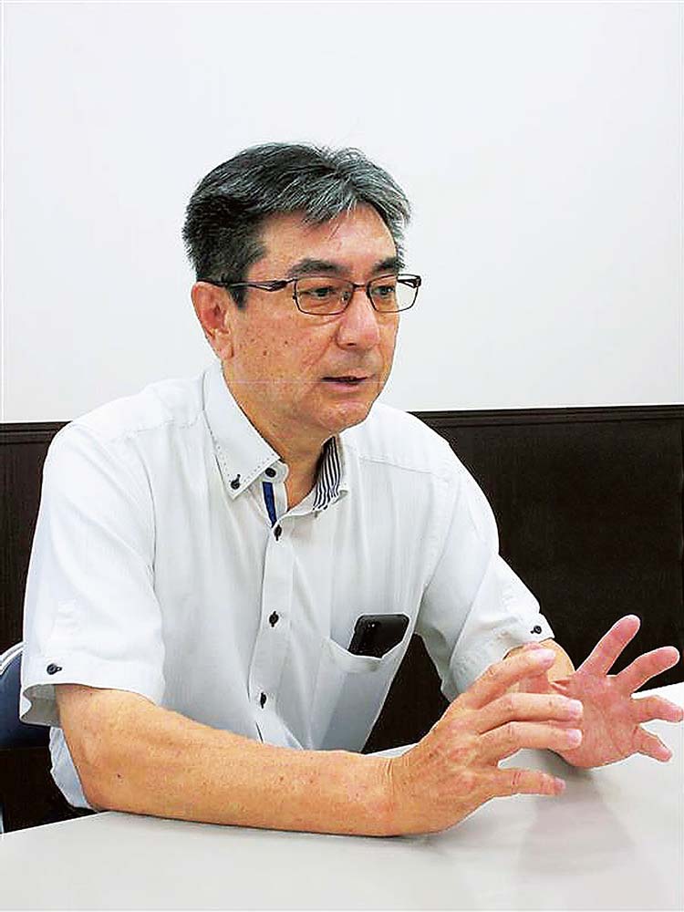 店舗の重要性について語る山口社長