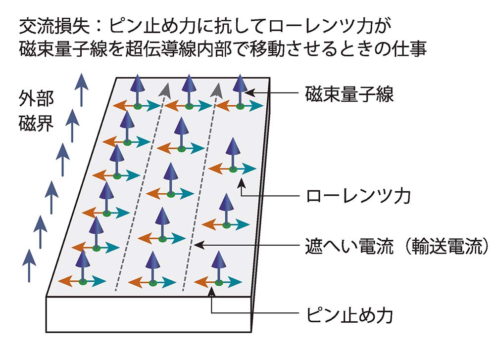 図4：交流損失の発生メカニズム