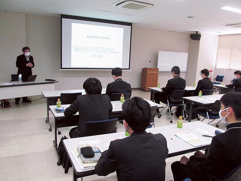 産業用ロボットの講演