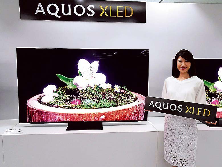 シャープが4K液晶TVの旗艦モデル、AQUOS XLEDのサイズ展開を豊富に | 電波新聞デジタル