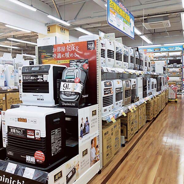 【石油暖房機特集】高付加価値品の購入増　デザインや使い勝手こだわる