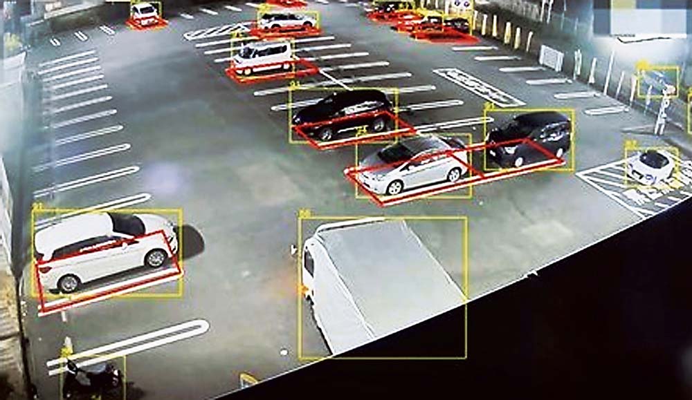 カメラとAIで駐車場満空判定を行う