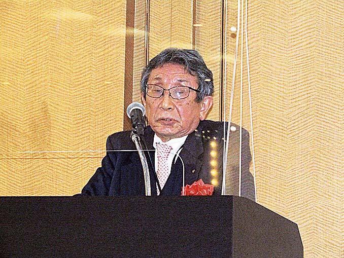 「KEPをさらに発展させてほしい」と語る岡本前理事長