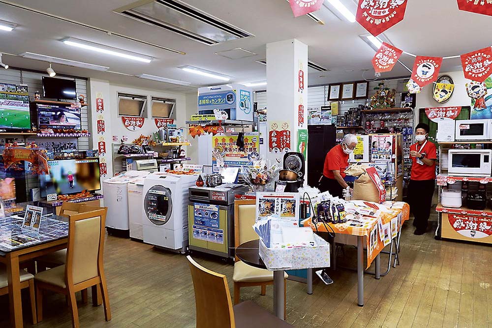 リニューアル前の店内（22年10月撮影）