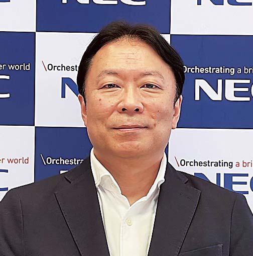 NECセキュリティの社長に就任した北風氏