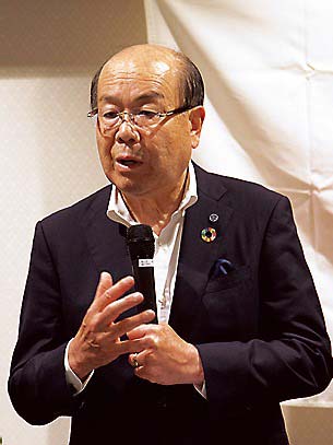 全国電商連の峯田会長