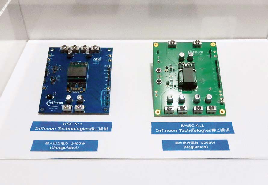 スミダコーポレーションは、独インフィニオンのHSCリファレンスボードに搭載された小型高出力カスタムトランスを出品