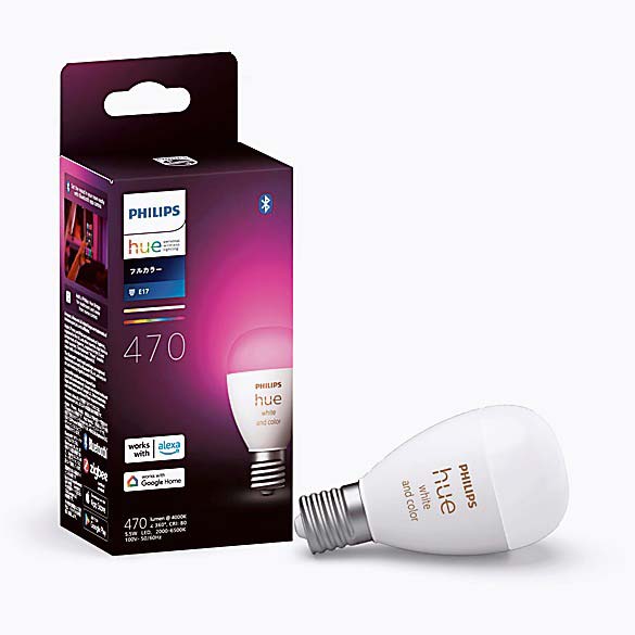 Philips Hue (フィリップスヒュー) スマートLED電球 E26 アレクサ対応 フルカラー 電球色