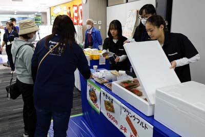 会場には、ご飯ものの出展もあった