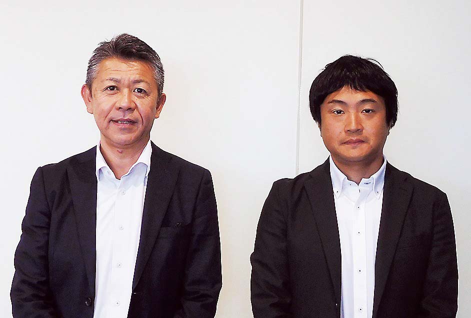 細井MSC CEO（左）と岩田CTCセンター長