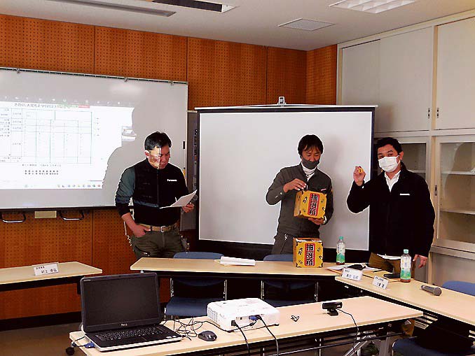 作年末の「きのくに大電化まつり」の当選番号抽選会も行われた