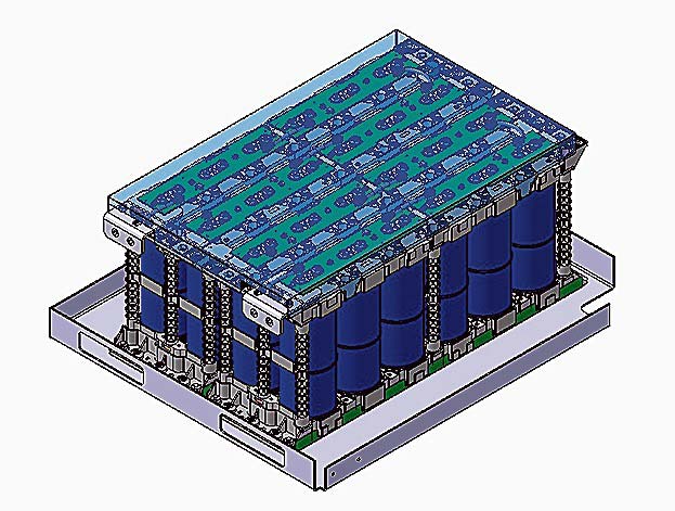 電気二重層キャパシターモジュール（日本ケミコン）