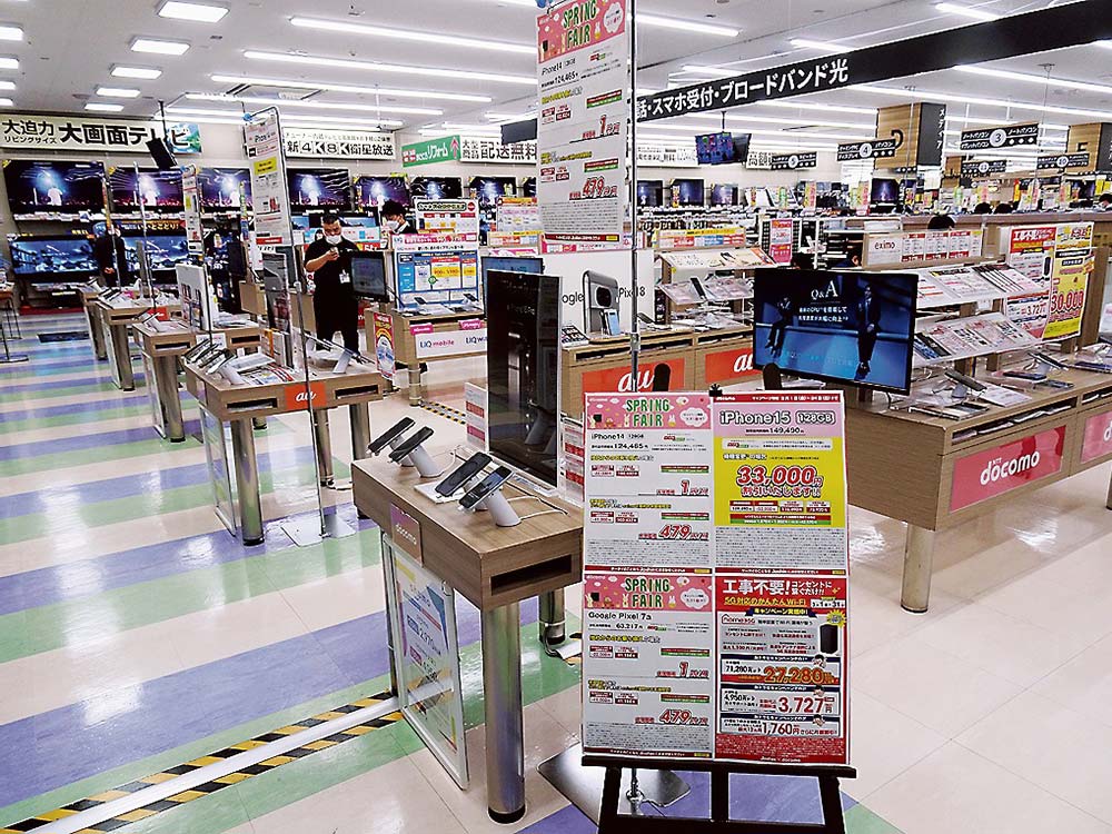 オープン当時から営業を続ける上新電機西宮ガーデンズ店