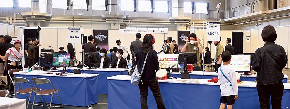 幅広い年代が楽しめるeスポーツ（写真はe－messe2023）