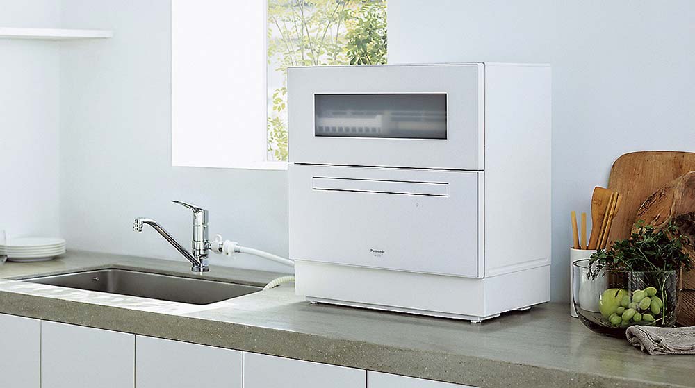 パナソニックの卓上型食洗機新型 初の液体洗剤自動投入機能 洗浄コースの自動選択も | 電波新聞デジタル