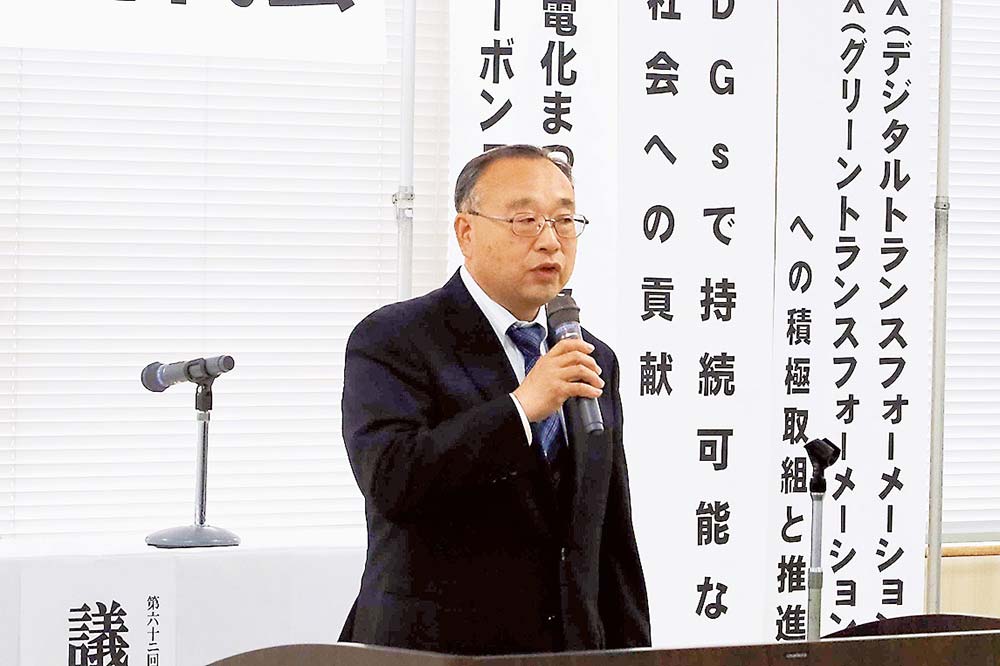 代行として理事長業務を引き継ぐ浅野副理事長