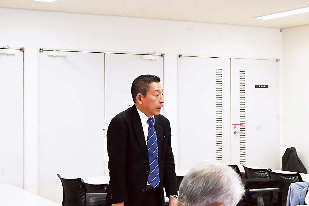 製造業部会の西村東海支部長