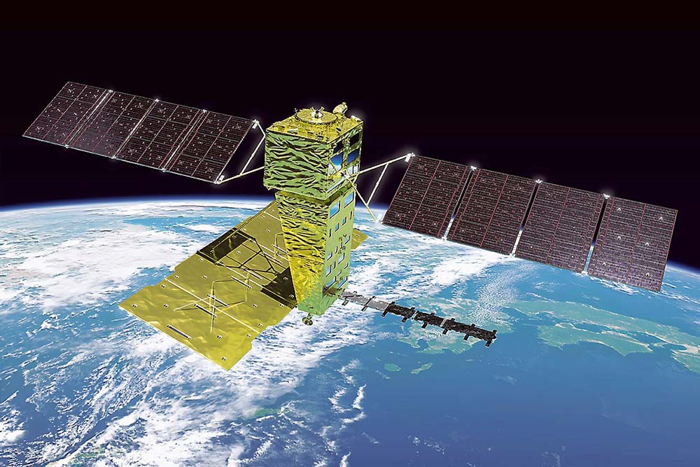 だいち4号の運用イメージ（ⒸJAXA）