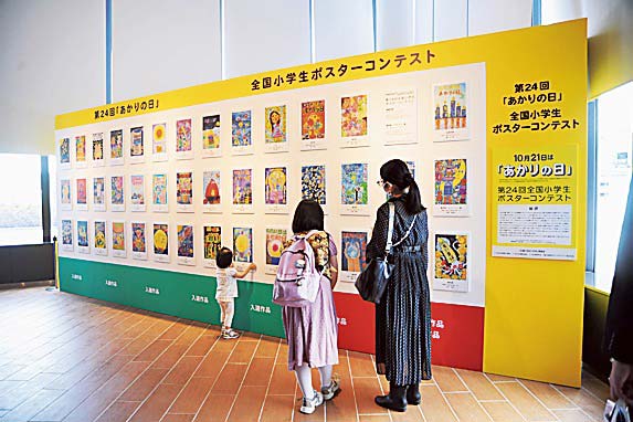 東京スカイツリーの5階で入選作品を展示