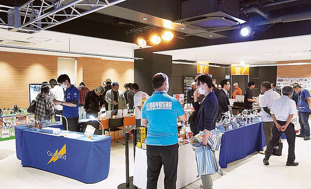 会場を分けたことでゆったりとしたスペースを確保できた（日本橋店7階イベントホール）