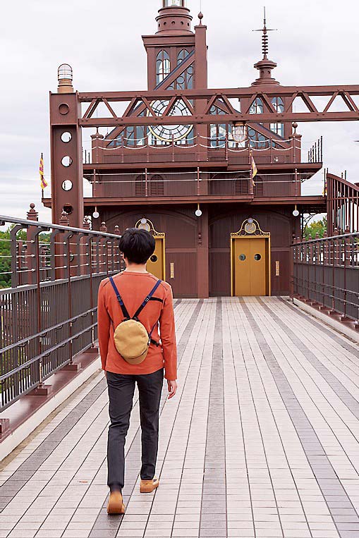 園内の建物などと連動した音楽や効果音が楽しめる