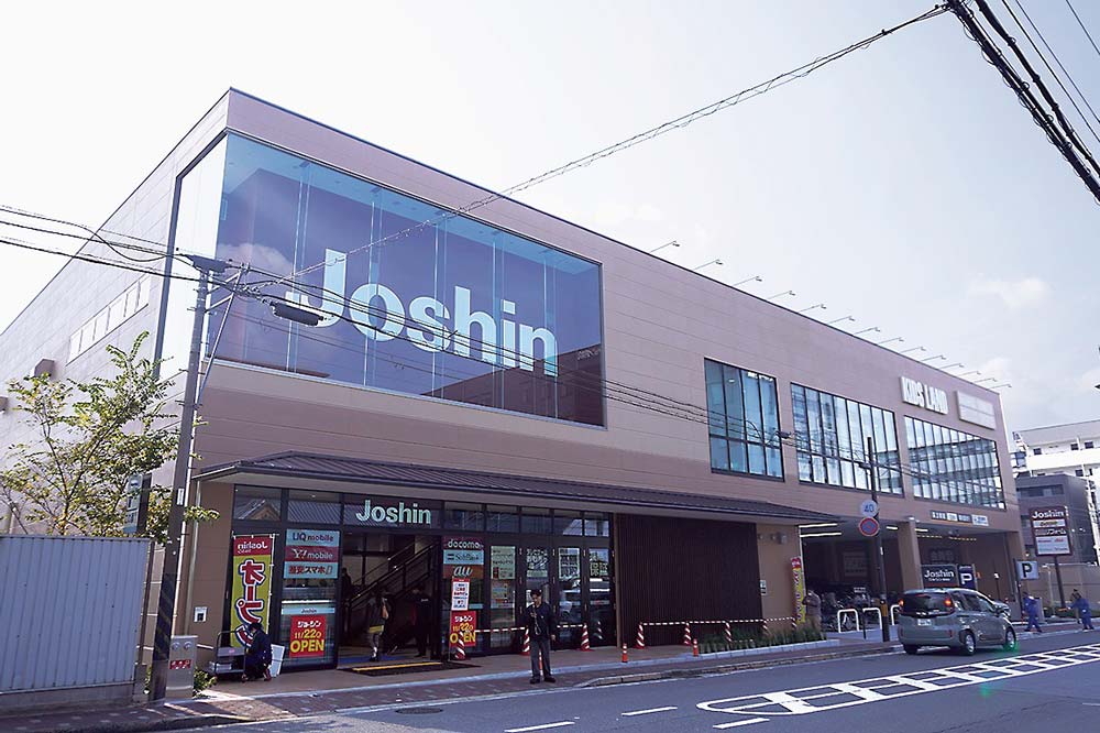 昨年11月にオープンした奈良店。ドミナント戦略を推進している