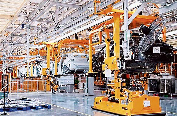 タイの新工場内部
