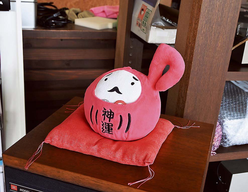 伊勢神宮にちなみ作った音符だるま