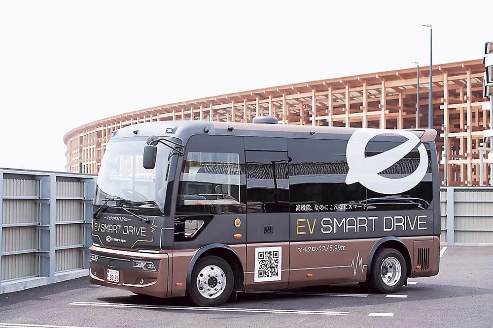 EVモーターズ・ジャパンのEVマイクロバス