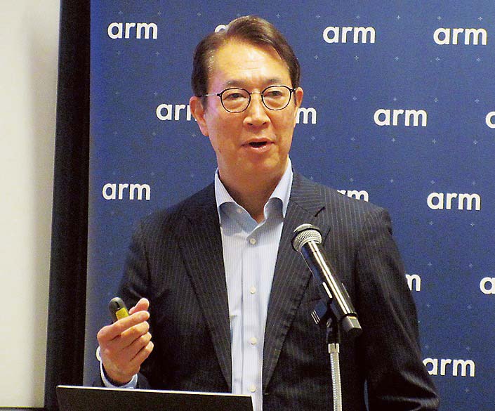 アーム日本法人の横山社長