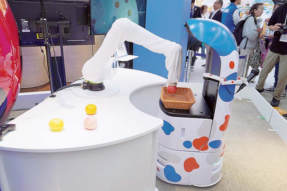 スタッドラインファスナーの展示