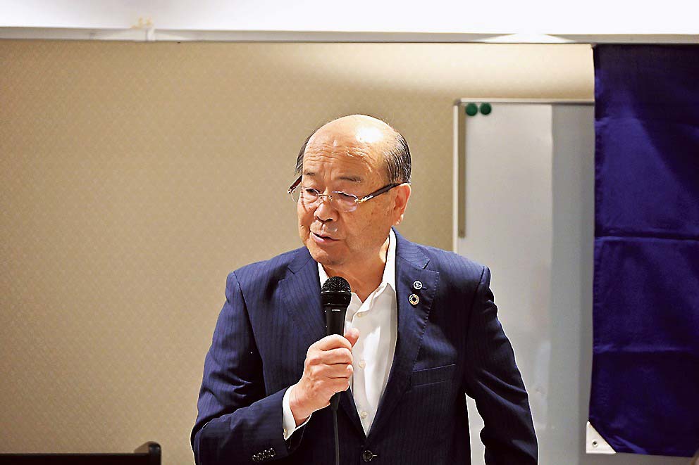 全電商連の峯田会長