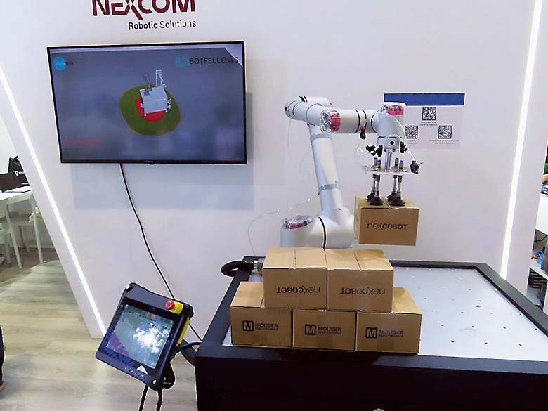NexCOBOTのロボットアーム